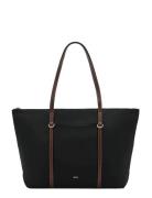 Shopper Bag With Double Handle Shopper Taske Black Mango