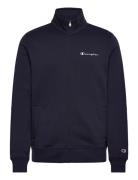 Full Zip Sweatshirt Tops Sweatshirts & Hoodies Sweatshirts Navy Champi...