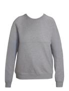 Thermal N Sweatshirt Tops Sweatshirts & Hoodies Sweatshirts Grey Boob