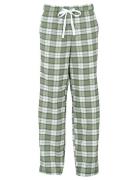 Check Flannel Night Pants Pyjamasbukser Hyggebukser Green Missya