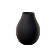 Collier Noir Perle vase Medium