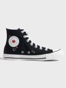 Converse - Høje sneakers - Black/White - Chuck Taylor All Star - Sneak...