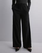 Selected Femme - Sort - Slftinni-Relaxed Mw Wide Pant N Noo