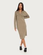 Object Collectors Item - Beige - Objnoelle Polo Knit Dress Noos