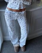 Nelly - Blå - Cute Print Pants