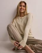 Only - Beige - Onljasmin O-Neck Pullover Ex Knt