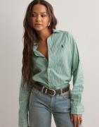 Polo Ralph Lauren - Grøn - Ls Rmsy St-Long Sleeve-Blouse