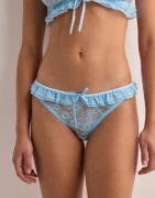 Nelly - Blå - Gourgeus Lace Brief