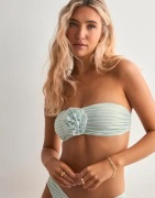 Nelly - Blå - Bouquet Bikini Top
