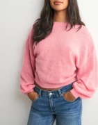 Only - Pink - Onlsusia Life Ls O-Neck Cc Knt