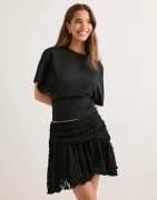 Vero Moda - Sort - Vmstacy Mw Mini Skirt Jrs Exp