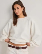 Nelly - Hvid - Seam Focus Knit Sweater