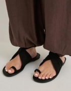 Nelly - Sort - Scrunch Boho Flat