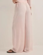 Nelly - Pink - Flowy Satin Pants