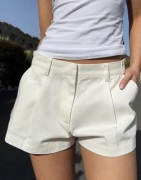 Nelly - Hvid - Wide Leg Shorts
