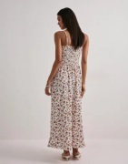 Only - Blomstret - Onlmolly S/L Long Dress Jrs