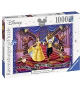 Ravensburger Puslespil - 1000 Brikker - Beauty And The Beast