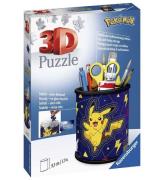 Ravensburger 3D Puslespil - 54 Brikker - PokÃ©mon Pencil Cup