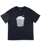 Emporio Armani T-shirt - Navy m. Popcorn