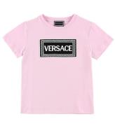Young Versace T-shirt - LyserÃ¸d m. Logo