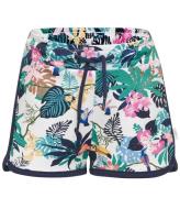 Hummel Shorts - HMLKaia - LysegrÃ¸n m. Blomster