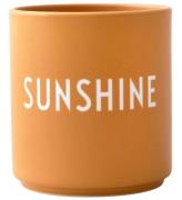 Design Letters Kop - Favourite Cups - PorcelÃ¦n - Gul Sunshine
