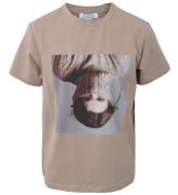 Hound T-shirt - LattÃ© m. Print