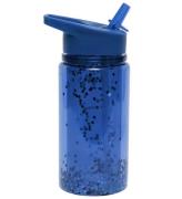 Petit Monkey Drikkedunk m. SugerÃ¸r - 300 ml - Glitter Night Blue