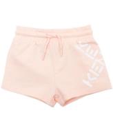 Kenzo Sweatshorts - Rosa m. Hvid