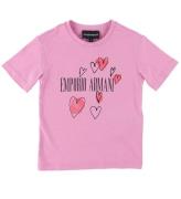 Emporio Armani T-shirt - Flamingo m. Print