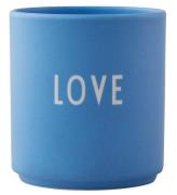 Design Letters Kop - Love - Favourite - Sky Blue