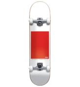 Globe Skateboard - 8'' - G0 Block Serif Complete - Hvid/RÃ¸d