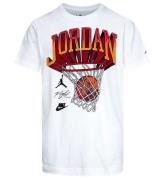 Jordan T-shirt - Hoop Style - Hvid m. Print
