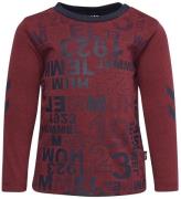 Hummel Bluse - HMLDerrick - Bordeaux m. Print