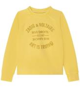 Zadig & Voltaire Sweatshirt - Ivy - Sun m. Guld