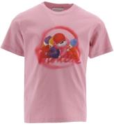 Moncler T-shirt - Dusty Rose m. Print