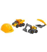 Dickie Toys Arbejdsbiler-sÃ¦t - Construction Team - Lys/Lyd