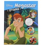 Megastar Malebog m. KlistermÃ¦rker - 128 Sider - Disney