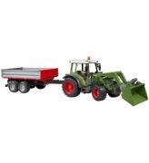 Bruder Traktor - Fendt Vario 211 m. FrontlÃ¦sser og Tippelad - 02