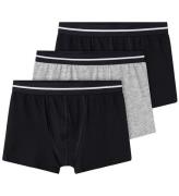 Name It Boxershorts - Noos - NkmBoxer - 3 pak - Sort/GrÃ¥