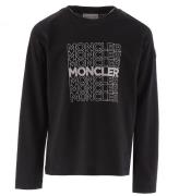 Moncler Bluse - Sort m. Hvid