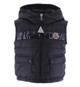 Moncler Dunvest - Esi - Navy m. Pailletter