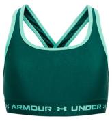 Under Armour Top - Crossback Mid Solid - Hydro Teal
