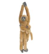 Wild Republic Bamse - HÃ¦nge Abe - 18x55 - Langur m. Unge