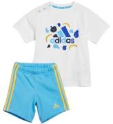 adidas Performance ShortssÃ¦t - I Fruit T - Hvid/BlÃ¥