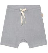 Petit Piao Shorts - Rib - Modal - Blue Mist