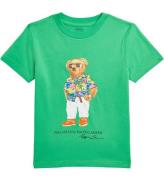 Polo Ralph Lauren T-shirt - GrÃ¸n m. Bamse