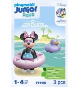 Playmobil 1.2.3/Disney - Junior Aqua - Minnie's Strandtur - 717