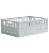 Made Crate Foldekasse - Maxi - 48x33x17,5 cm - Ice Cube Blue