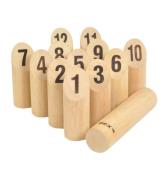 Bex Sport Havespil - TrÃ¦ - Number Kubb